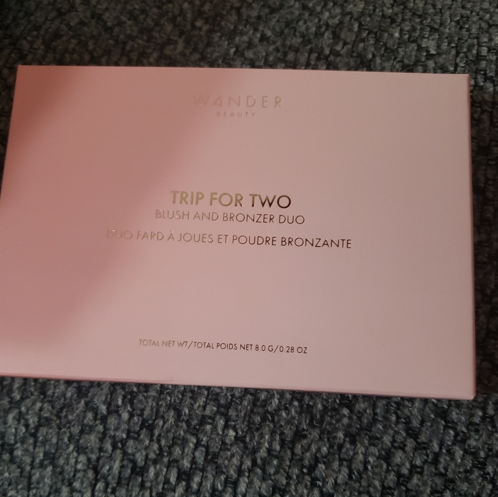 Blush bronzer duo and 8 hour sleep mask
